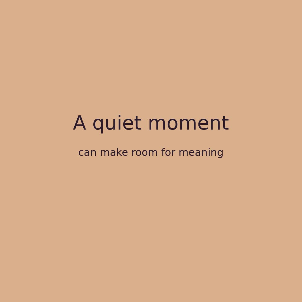 A quiet coffee mug and journal representing reflective space in conversation